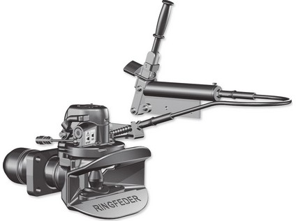 RINGFEDER 5055 -AW- čep 50mm příruba 160x100mm